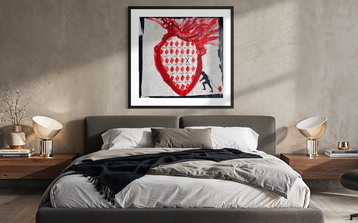  Wish / Series: Heart Of The Heart #8 By Paolo Kozma, 33 X 31, Artwork For Sale On Artfinder