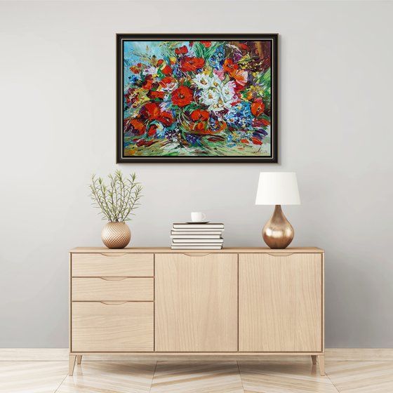 Garden in Full Bloom