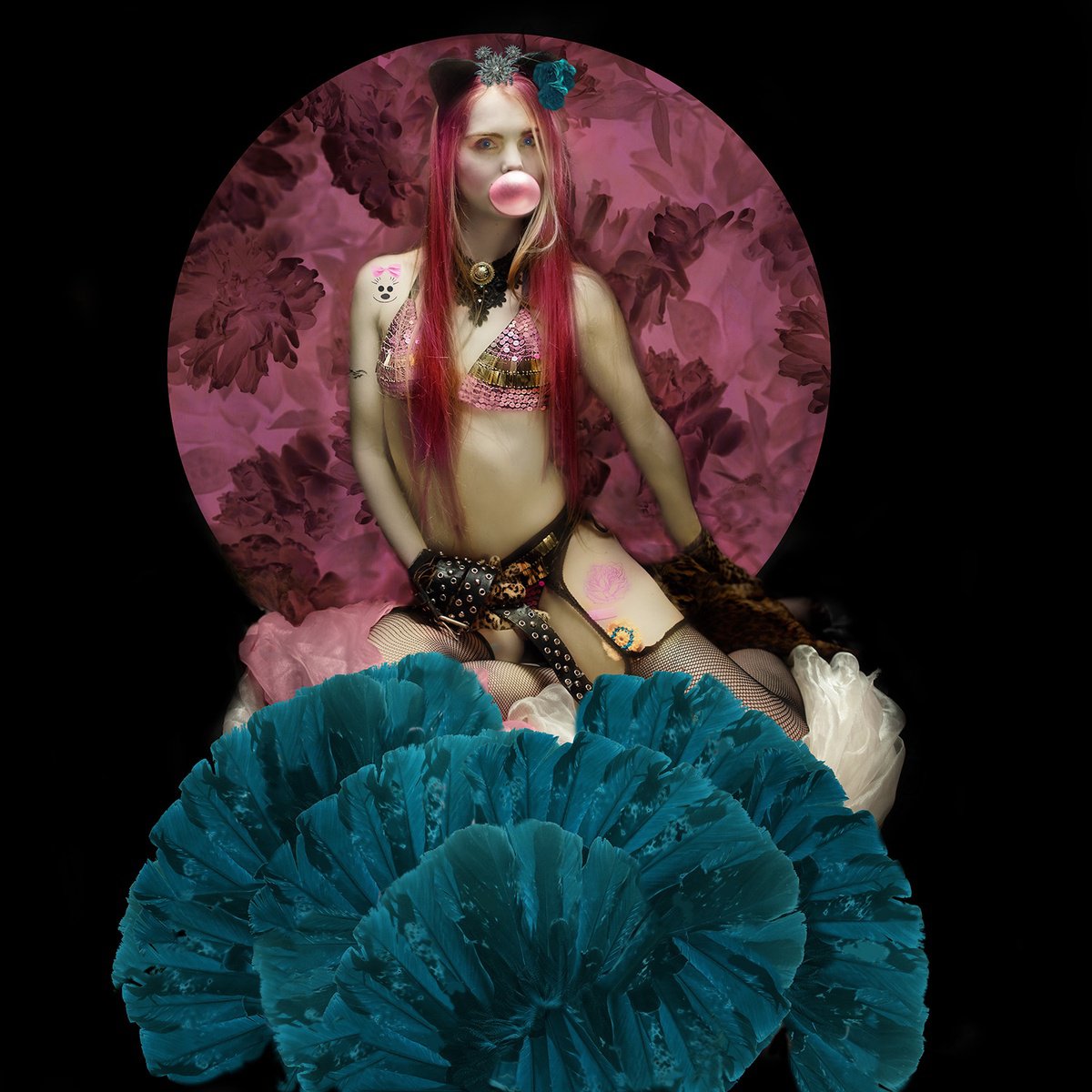 Urban And Pop Portrait Photograph By Mariska Karto, 16 X 23", Catwoman, Original Artwork