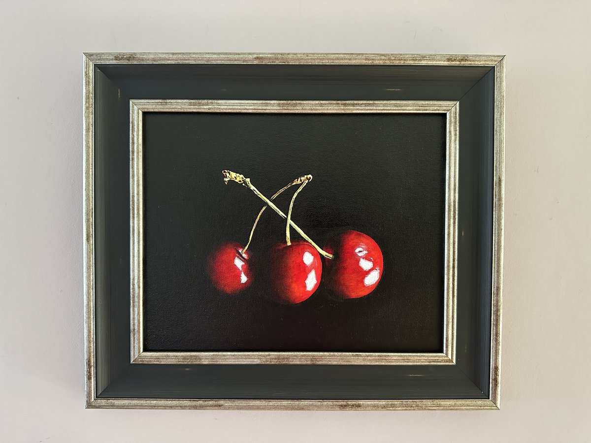 Three Cherries by Kaz  Jones