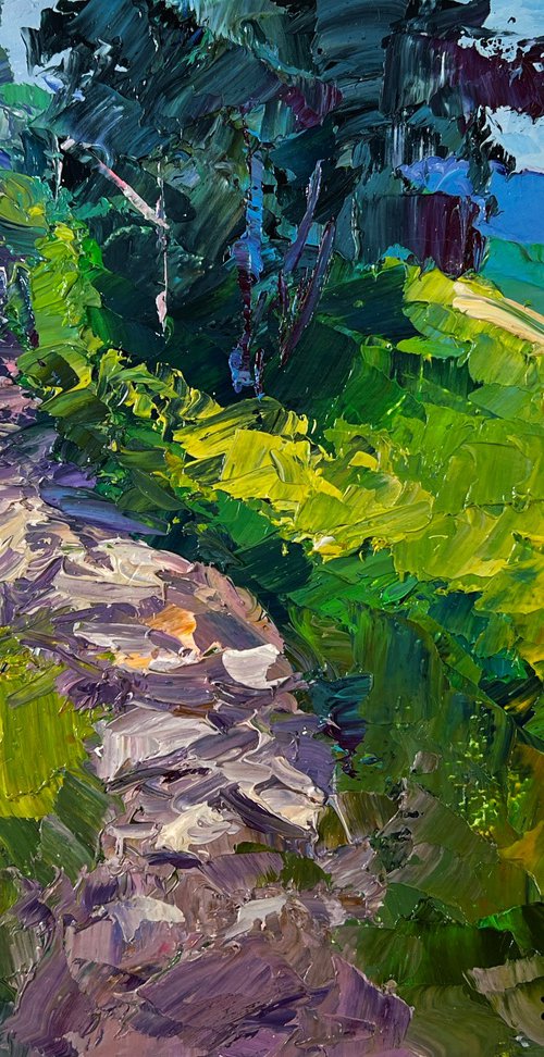 Stone Road to the Mountains by Boris Serdyuk