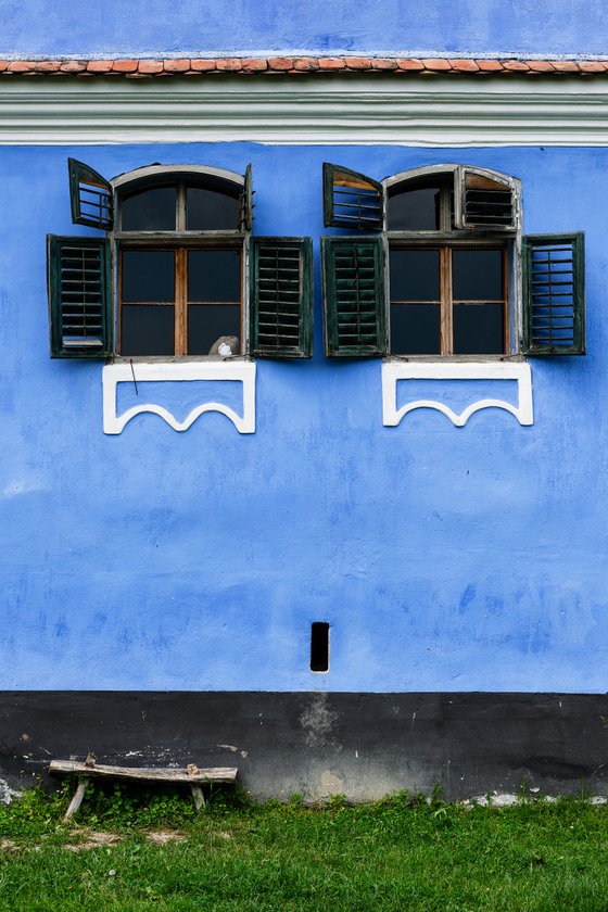 Transylvanian Blue Saxon Facade