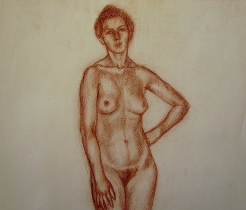 Nude #3 by Viktoriia Pidvarchan