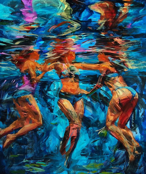 In the calm of the evening