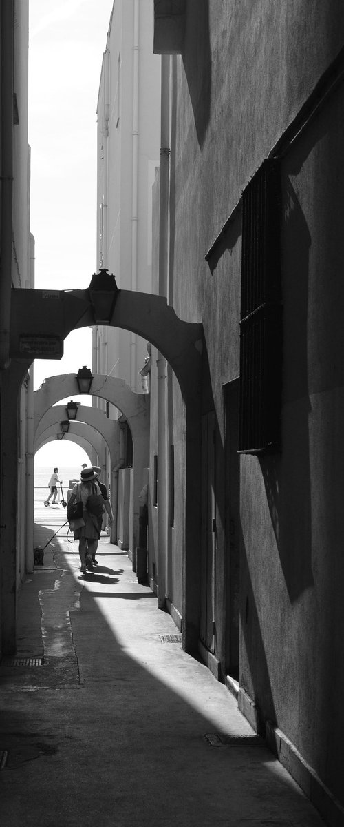 " Old street. Menton. France "    Limited Edition 1 / 15 by Dmitry Savchenko