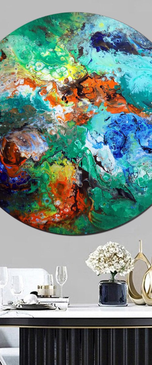 Chromatic Vortex by Areti Ampi