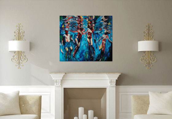 In the light of the water