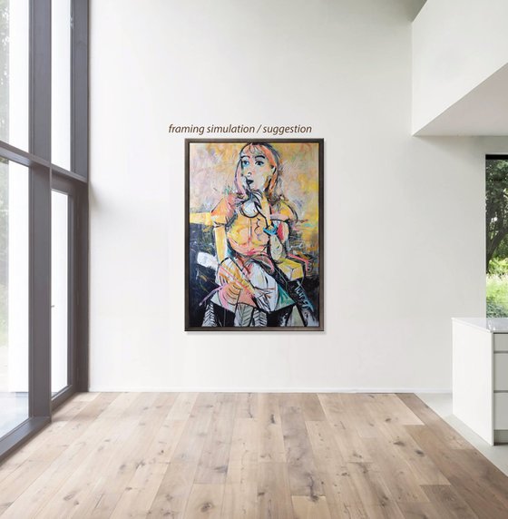 Woman sitting (02-2025)