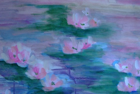 Quiet Pond - Inspired by Monet #27