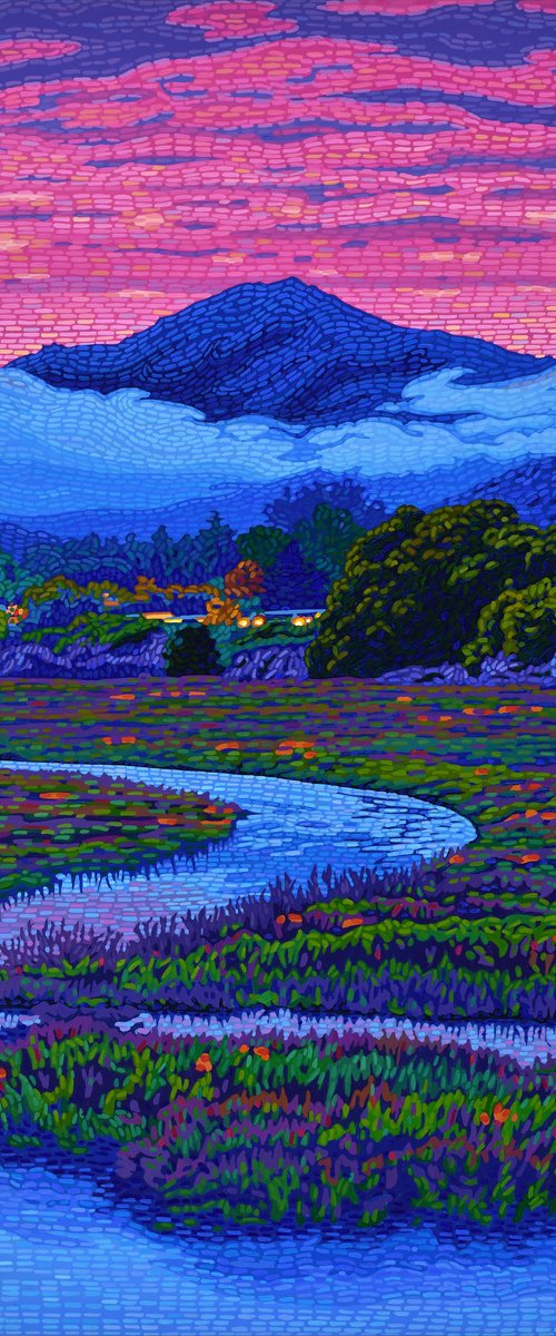 Mt Tamalpais Evening by Alex Nizovsky