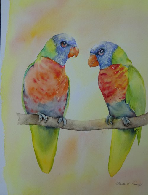 Sunshine Birds by Seonaid Parnell