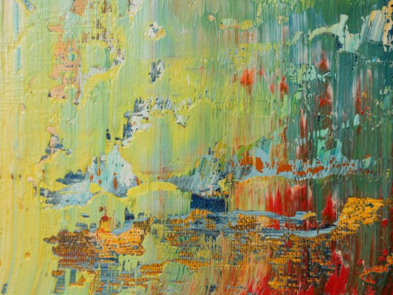 60x45 cm | 23.5 x 17.5″ Abstract Oil Painting Original Canvas Art