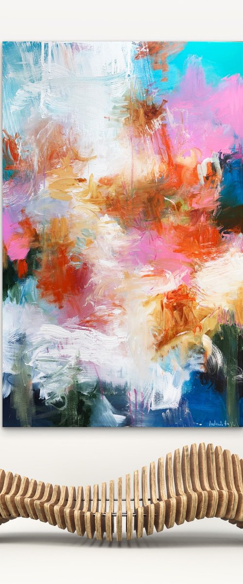 Burning Petals by Andrada Anghel