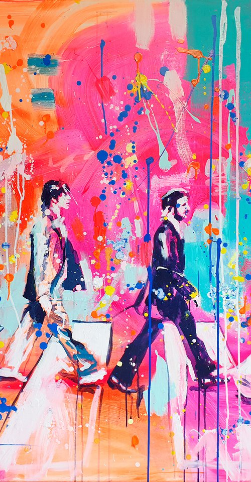 the beatles crosswalk by Marta Zawadzka