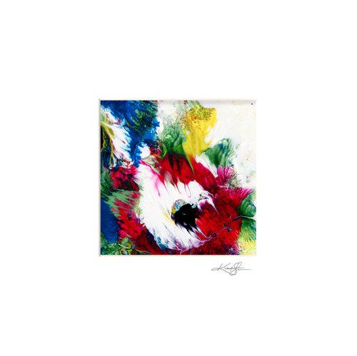 Blooming Magic 184 - Abstract Floral Painting by Kathy Morton Stanion by Kathy Morton Stanion