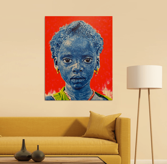 "Crowned by innocence"