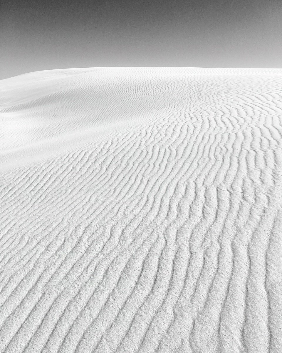 Photorealistic Landscape Photograph By Heike Bohnstengel, 20 X 24, Textures, White Sands, Original Artwork