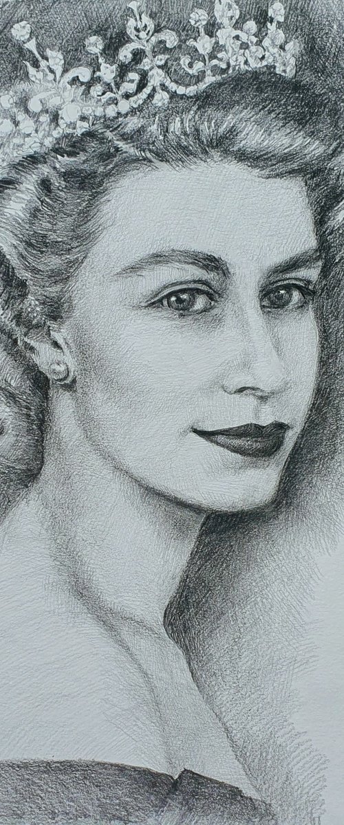 Queen Elisabeth II by SoNata Art
