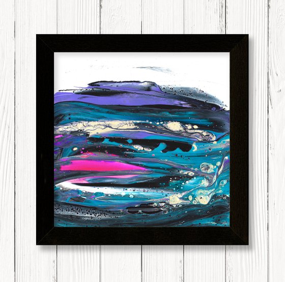 Natural Moments 101 - Framed  Abstract Art by Kathy Morton Stanion