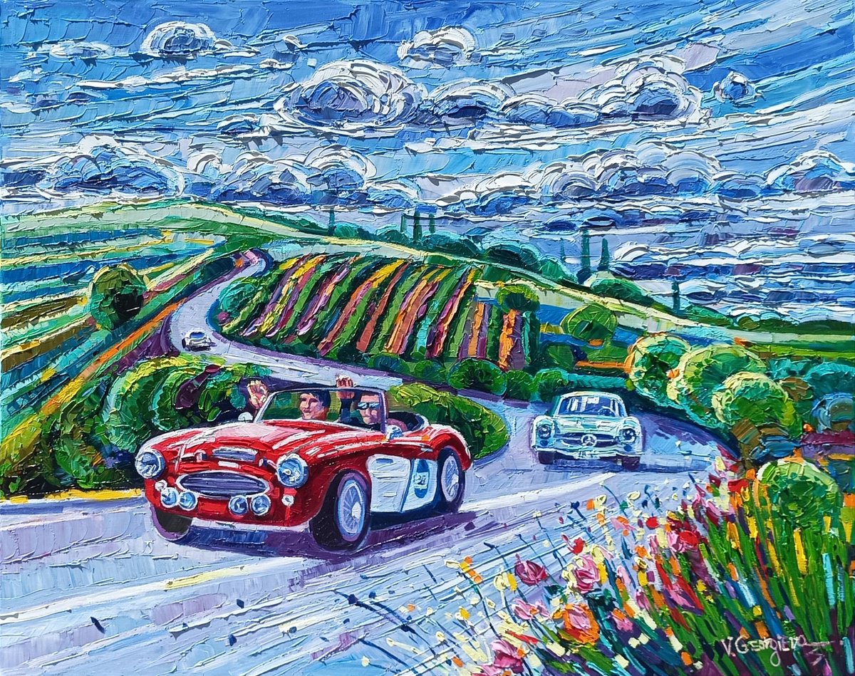 Mille miglia/With a Clouds by Vanya Georgieva