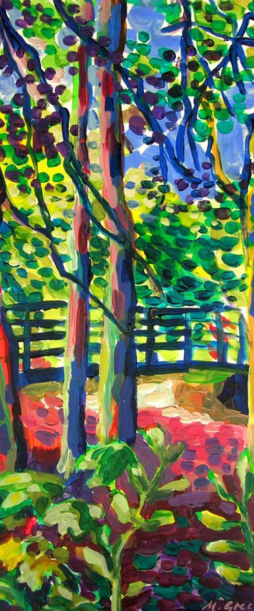 By the river Tawe by Maja Grecic
