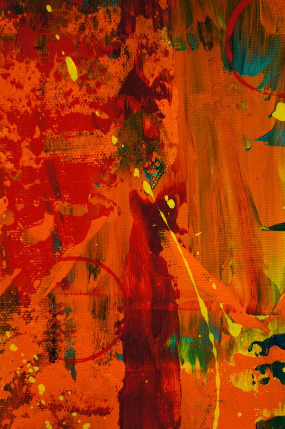 Carnival II (40 x 120 cm) (16 x 48 inches) XL vertical