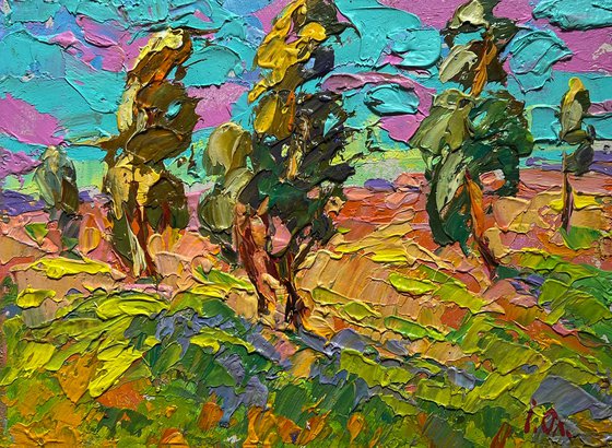 Rustle of poplar trees