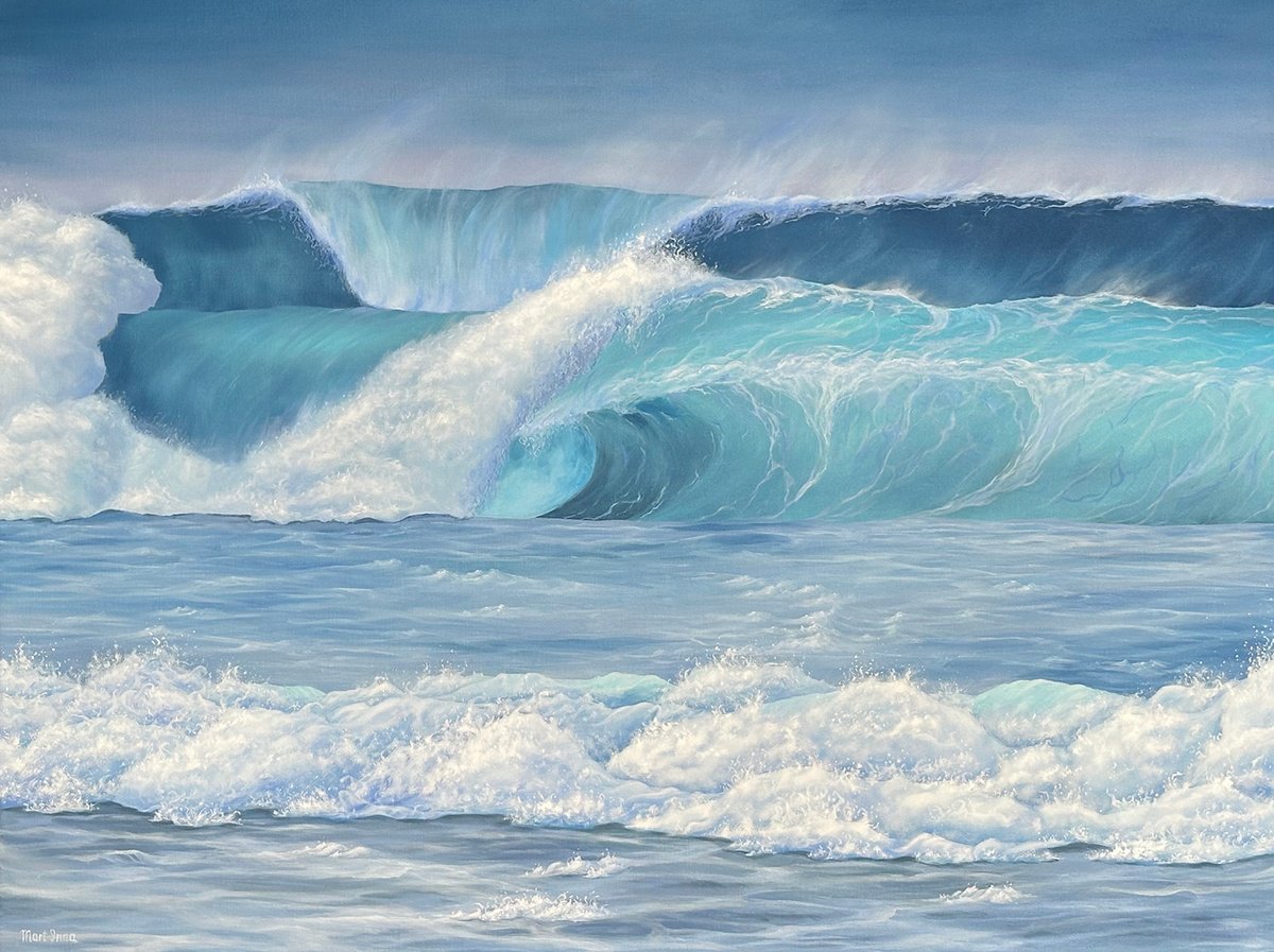 Oceanic Wall by Inna Martynenko