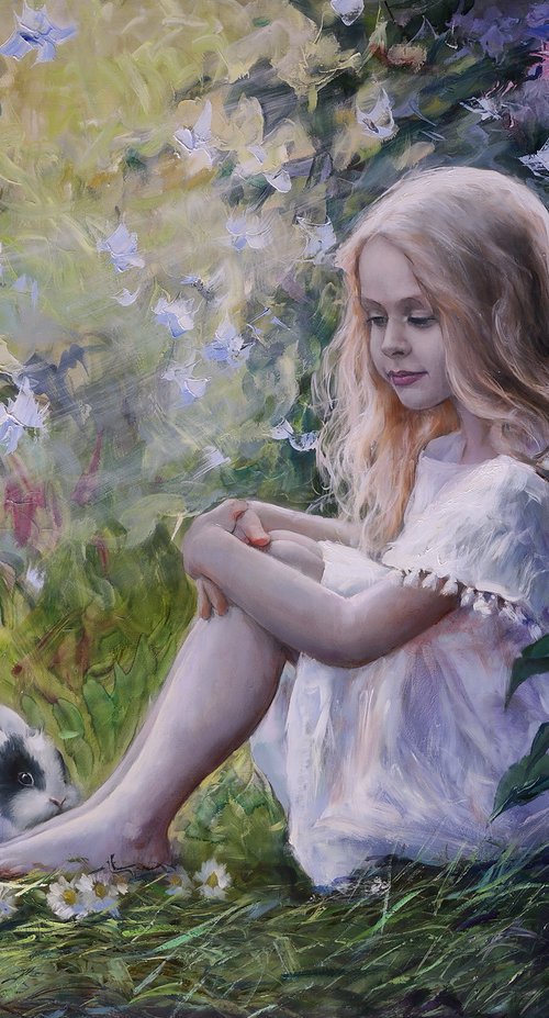 "In the garden" by Gennady Vylusk