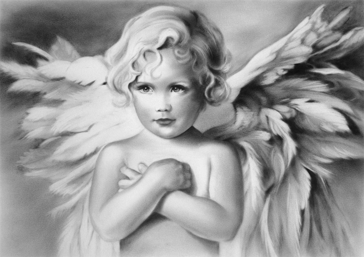 Young Angel by ANNA CHOLAK