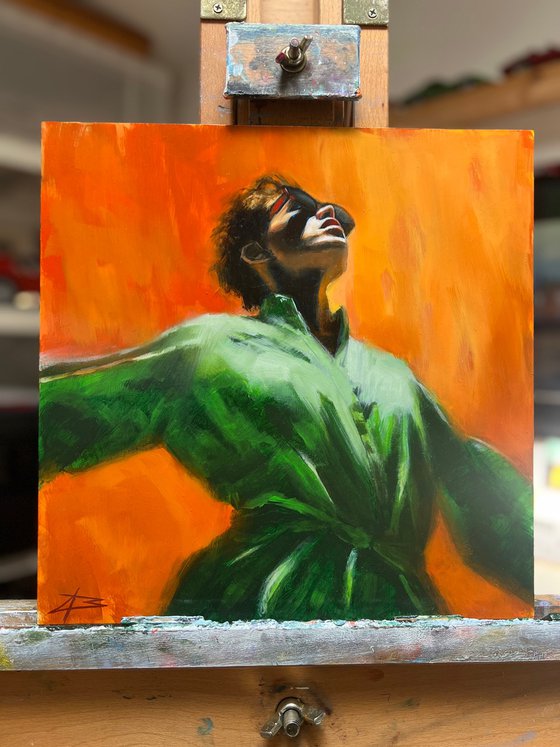 Fire in the Sky (study)