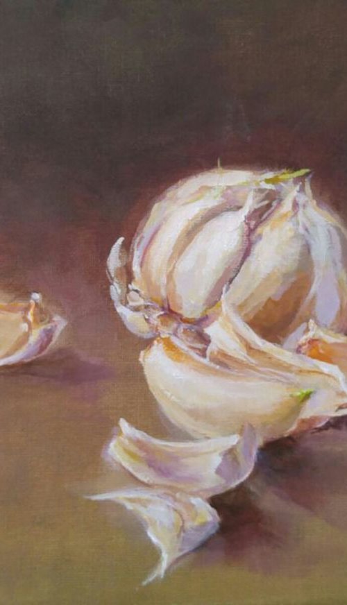 Garlic (9x12x0.7'') by Alexander Koltakov
