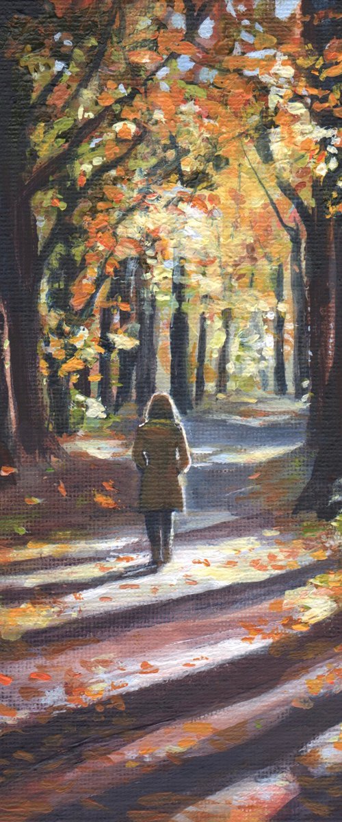 Walk through Autumn by Sarah Stowe