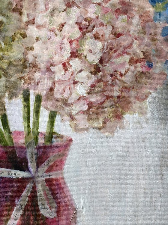Still Life with Hydrangeas