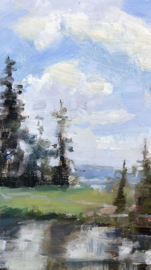 Towering Pines by Kristina Sellers