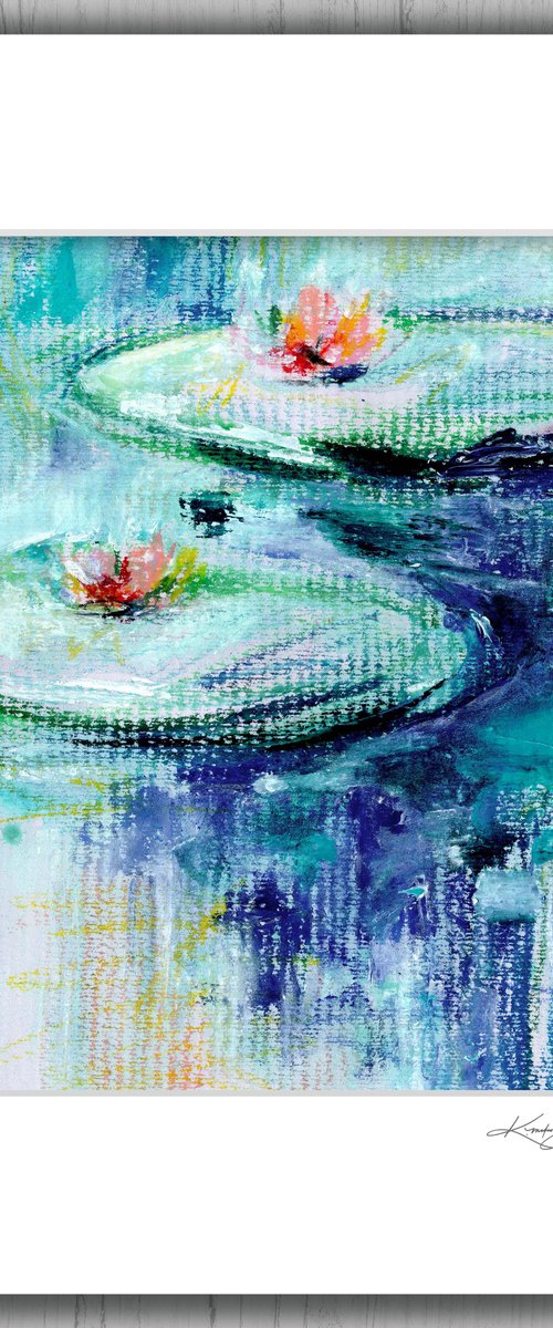 Water Lilies 2 by Kathy Morton Stanion