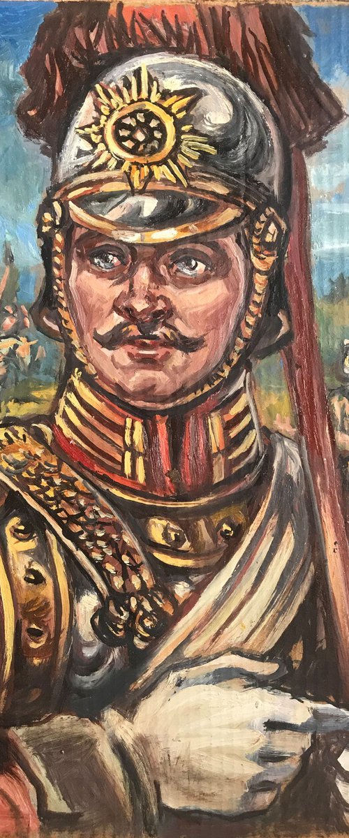 Portrait of a legionnaire by Oleg and Alexander Litvinov