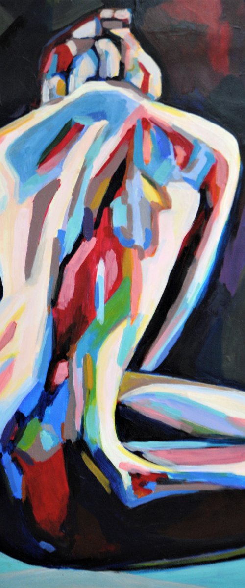 Nude # 3 / 83 x 60 cm by Alexandra Djokic