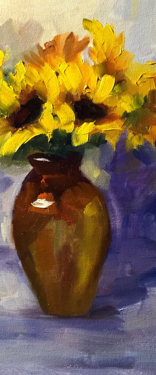 Sunflowers by Ramya Sarveshwar