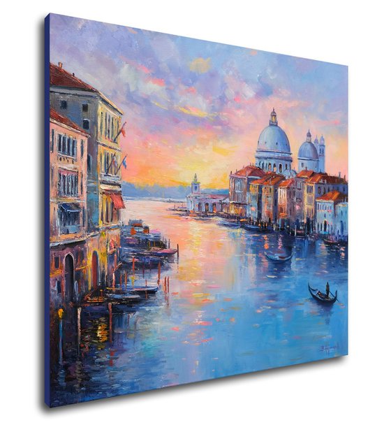 Venice Grand Canal at Sunset