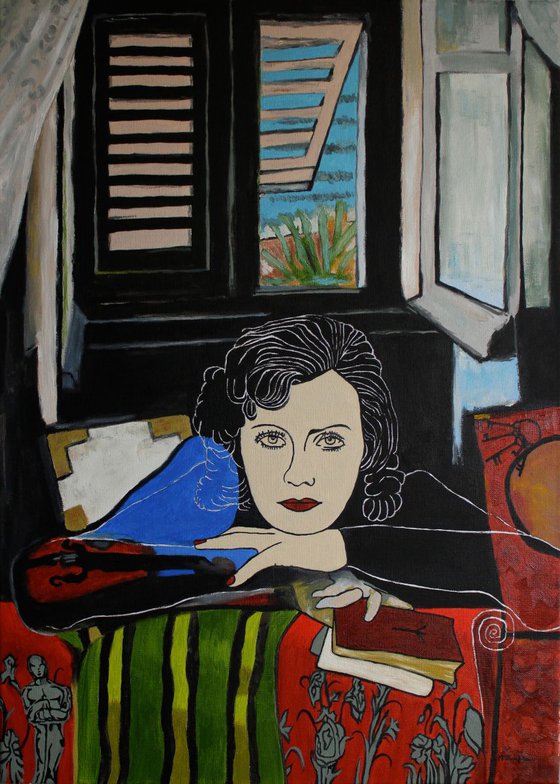 Interior without Violin - A Portrait of Greta Garbo
