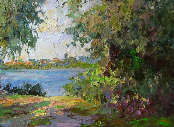 On the shore