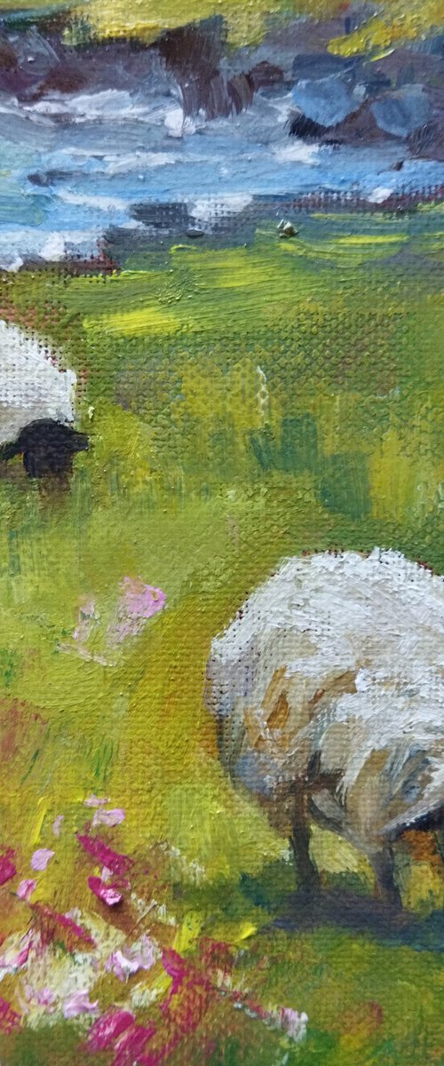 Scottish landscape by Ann Krasikova