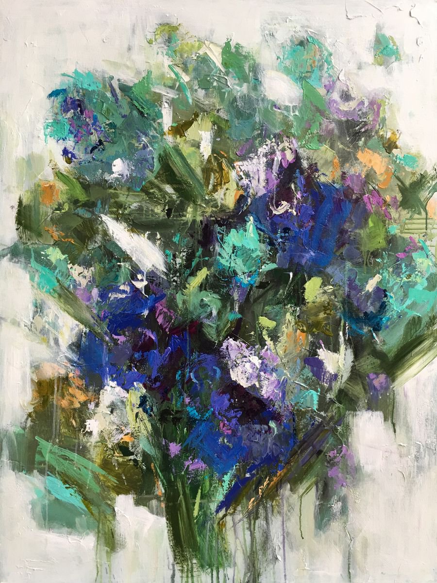 Iris in Bloom by Emma Bell