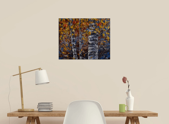 Russet Autumn Birch