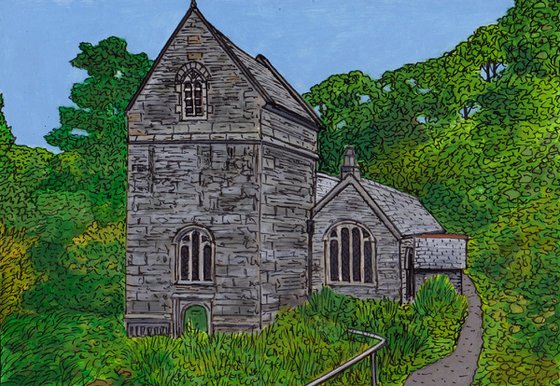 "Minster church, Boscastle"