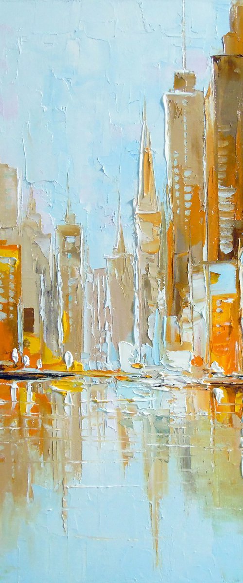 Golden Megapolis by Olha Darchuk