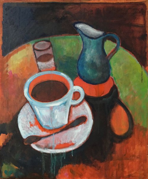 Café Noir by Alexandra Steele-Mortimer