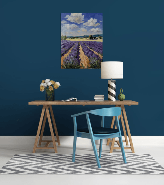 Tuscan Lavender Fields.