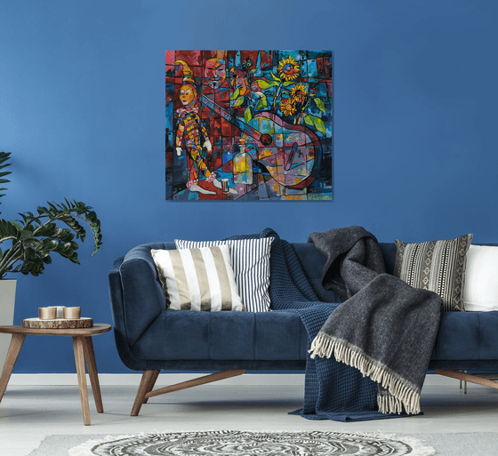 Masks, Music and Sunflowers